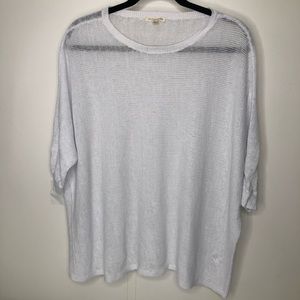 Eileen Fisher 100% Organic Linen top M